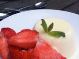 Elderflower pannacotta