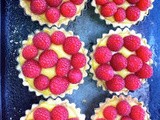 Lemon and Raspberry Tarts