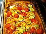 Very Easy Roast Vegetable Tart