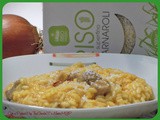 Risotto con pancetta di maiale e salsiccia