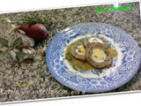 Rotolo di vitello con uova / Roll of calf's belly with eggs