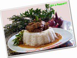Spezzatino di cavallo in riso pilaf / Horse stew in rice pilau
