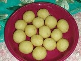 Badam Laddu - Almond ladoo - Diwali Sweet Recipes - Step by Step Pictures