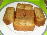 Banana Cake Recipe  - Eggless Banana Cake Recipe