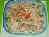 Capsicum Carrot Raita Recipe