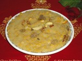 Chana Dal Kheer / Chane dali paays /  Kadle Bele Payasa