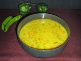 Dal Curry with White Masala Recipe - Thogri Bele Saru