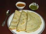 Rava dosa recipe - rave dose recipe -  semolina ( sooji ) dosa  - breakfast recipes