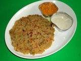 Rava ( Semolina ) Uttappa