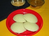 Rava Urad dal ( Uddina Bele ) Idli Recipe - Semolina Idli