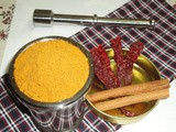 South Indian sambar powder recipe / how to make sambar masala