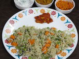 Vegetable Pulao | Veg Pulao Recipe | Veg Pulao for Lunch Box