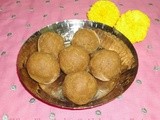 Wheat Flour Ladoo - Laddu  (Godi Hittina Ladoo)