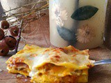 Lasagne con zucca e speck