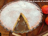 Torta di pesche al cucchiaio