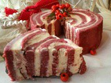 Velvet spiral cake