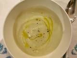 Cauliflower cream soup — two ingredients — Easiest soup ever