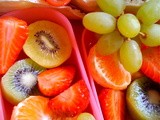 Fruity lunch box for two, Vegan and mostly raw