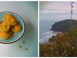 Gorse cupcakes, foraging in Anawhata
