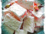 Home Made Rose Turkish Delights (Lokum)