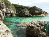 Niue, eating vegetarian from a plantation