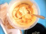One pot quick and easy frozen mango yogurt