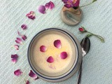 Panna cotta alla rosa - Rose panna cotta