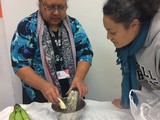 Pitako - coconut and banana bread from Niue