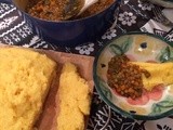 Polenta e lenticchie (polenta with lentils)