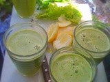 Raw juice magic: celery, lemon and apple juice… and Atlas Power Coffee in Cambridge