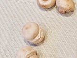 Raw Vegan Mushroom and nut 'macarons'