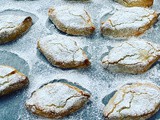 Ricciarelli di Siena, and homemade/recycled Christmas decorations