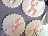 Royal icing Christmas decorations