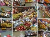 The Floating Market at Damnernsaduak, Thailand