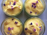 Turmeric semifreddo, and Turmeric Mousse