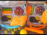 Vegan school lunch boxes, eat your colours and 5+ a Day
