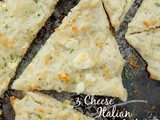3 Cheese Italian Flatbread + Krusteaz Giveaway
