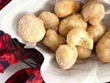 Air Fryer Donut Holes (using pizza dough)