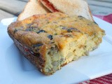 Bacon, Mushroom & Chive Egg Bake