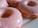 Baked Cherry Doughnuts