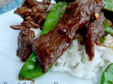 Beef and Snow Pea Stir-Fry