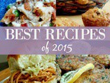 Best Recipes of 2015 + Celebrating 6 Years of Food Blogging