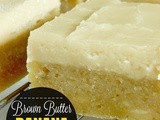 Brown Butter Banana Blondies