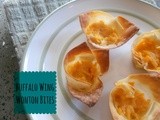 Buffalo Wing Wonton Bites