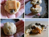 Caramel Stuffed Chocolate Chip Cookies