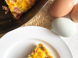 Cast Iron Skillet Pizza Frittata