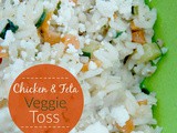 Chicken & Feta Veggie Toss