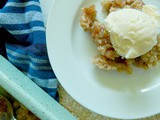 Cinnamon Rhubarb Crisp