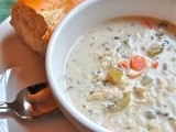 Creamy Chicken and Wild Rice Soup