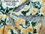 Creamy Garlic Spinach Ricotta Pizza